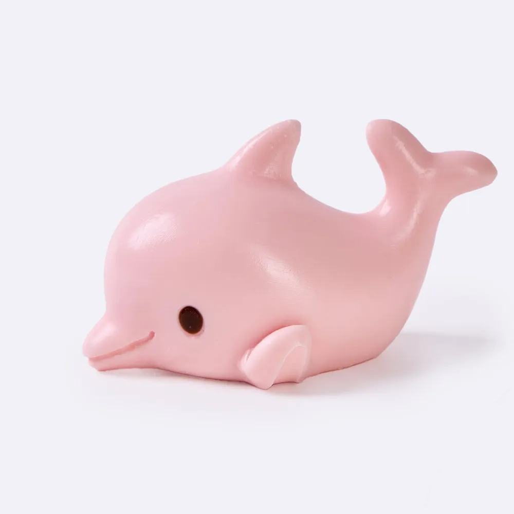 Pink Dolphin Taba Squishy