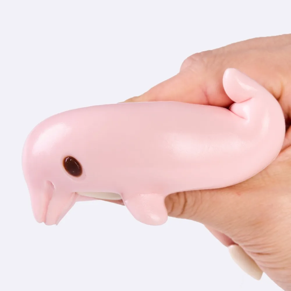 Pink Dolphin Taba Squishy — photo 2
