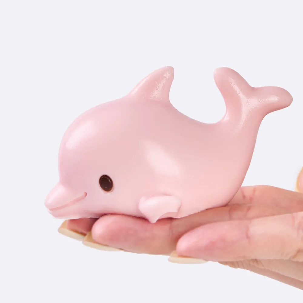 Pink Dolphin Taba Squishy — photo 4