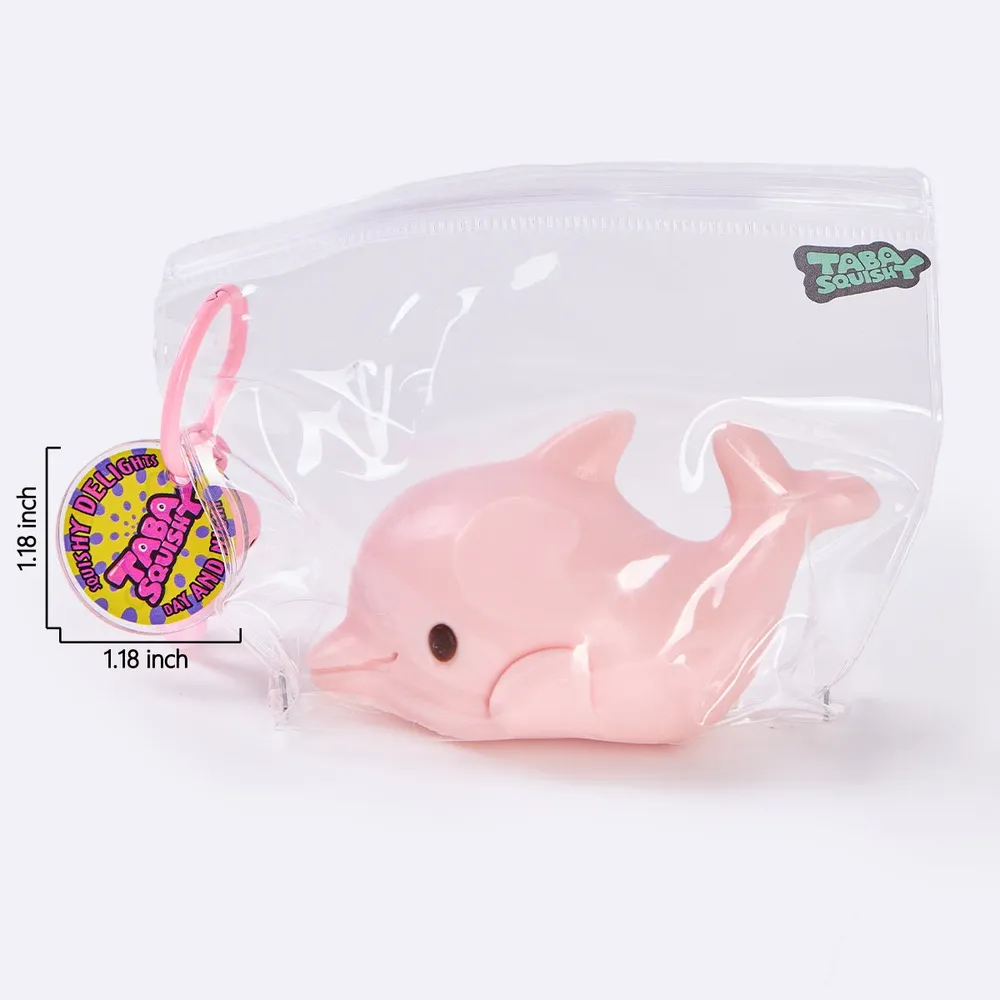 Pink Dolphin Taba Squishy — photo 6