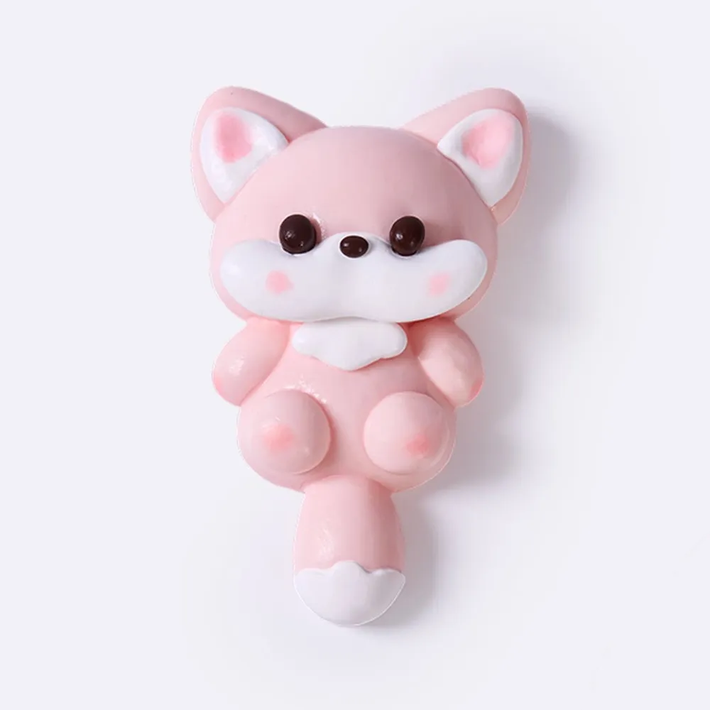 Pink Fox Taba Squishy
