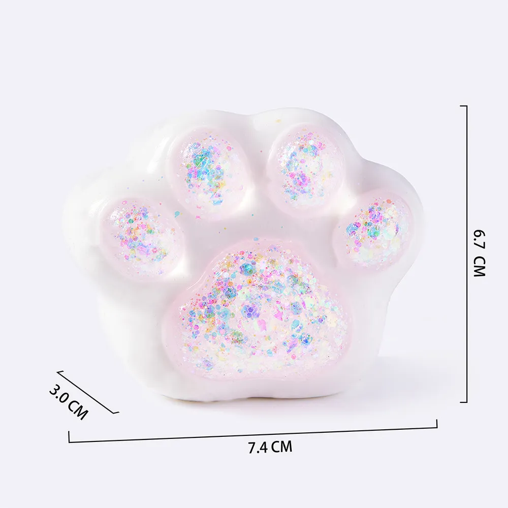 Pink Glitter Cat Paw — photo 2