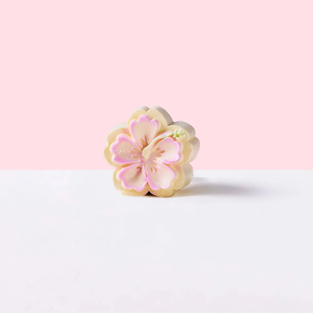 Pink Hibiscus Flower Taba Squishy