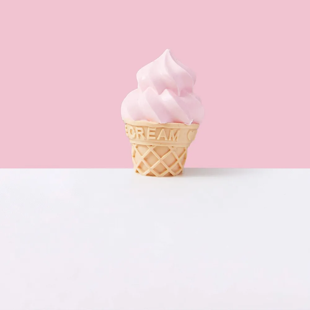 Pink Ice Cream Taba Squishy
