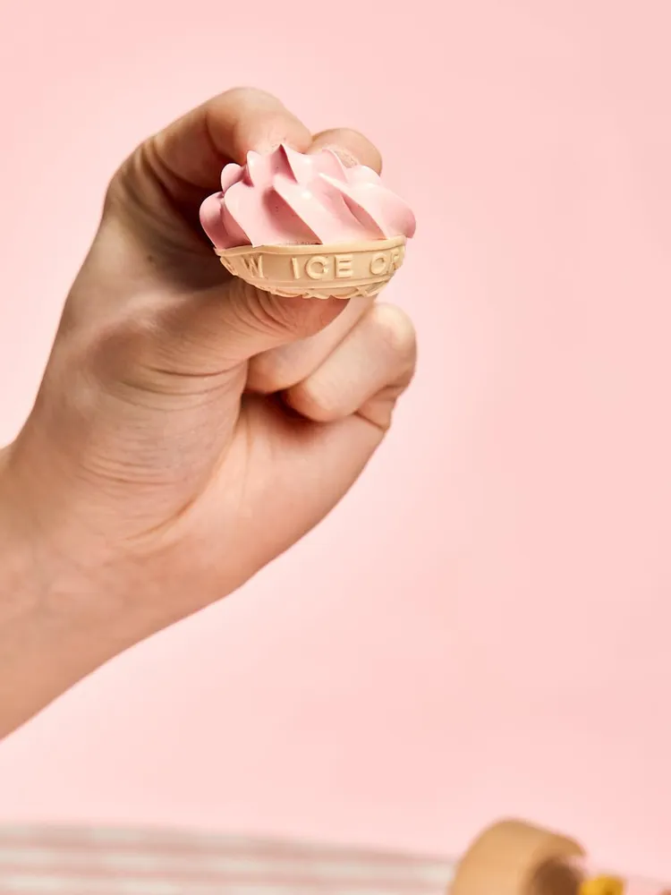 Pink Ice Cream Taba Squishy — photo 2