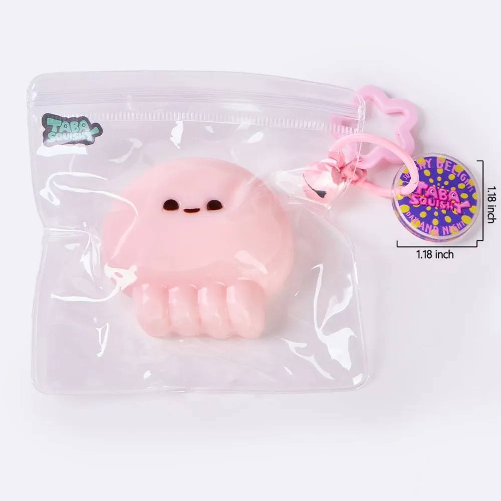 Pink Jellyfish Taba Squishy — photo 6