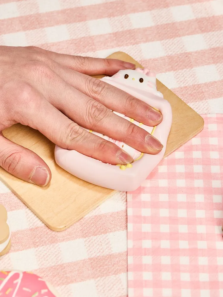 Pink Kitten Claw Machine Taba Squishy — photo 4