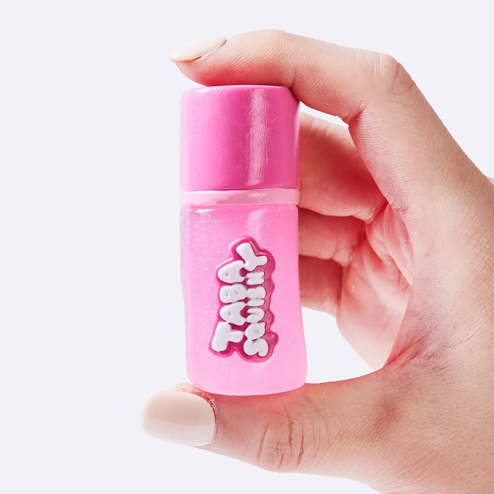 Pink Lip Gloss with Square Cap — photo 3