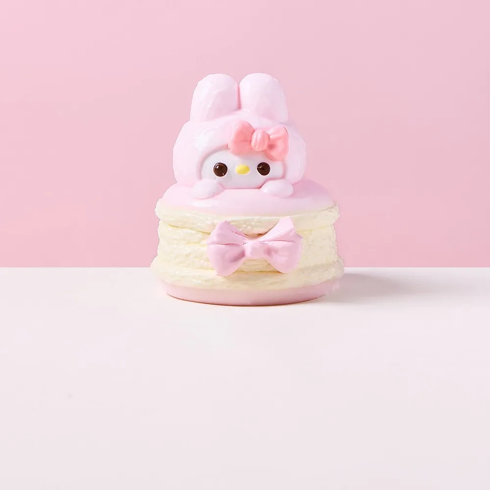 Pink Melody Macaron Taba Squishy
