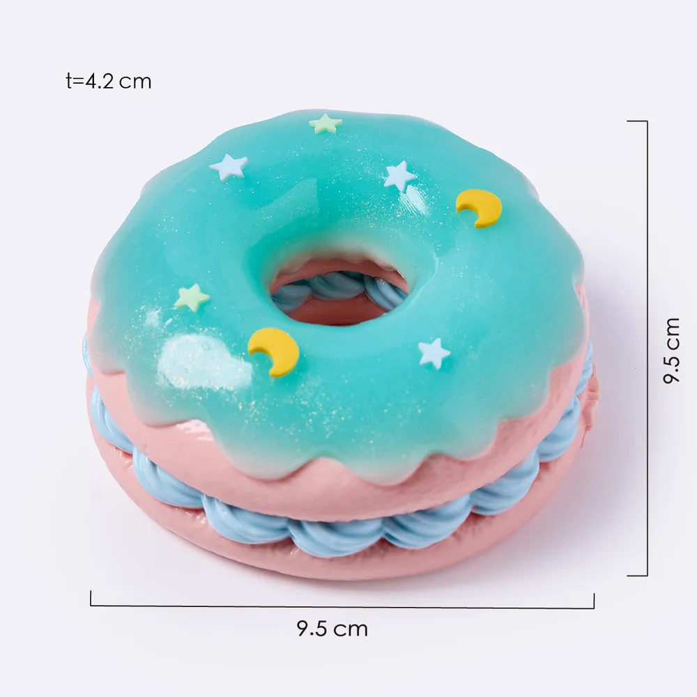 Pink Mint Filled Donut Taba Squishy — photo 2