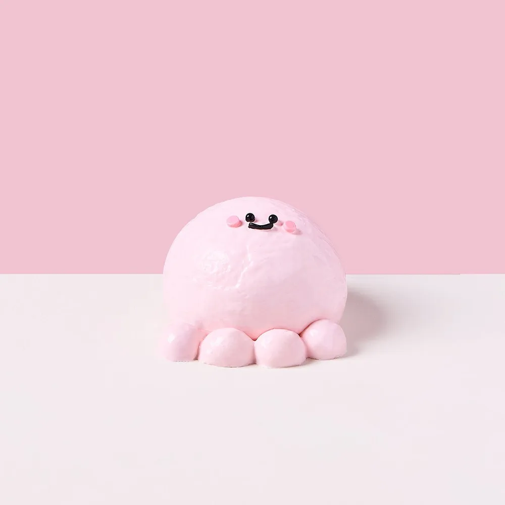 Pink Octopus Taba Squishy