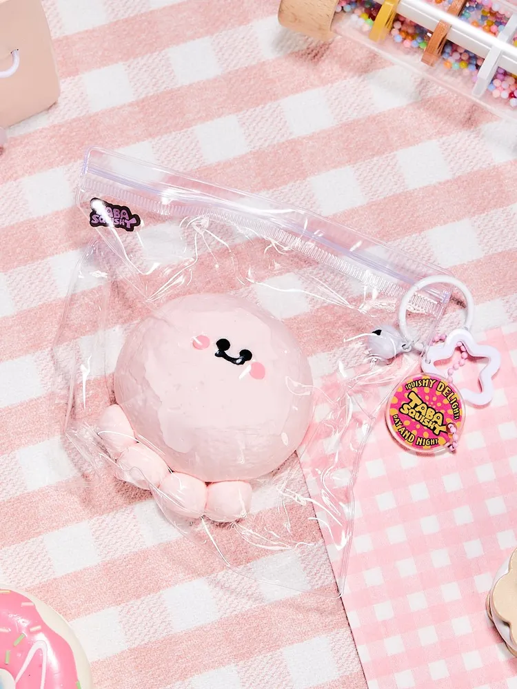 Pink Octopus Taba Squishy — photo 6