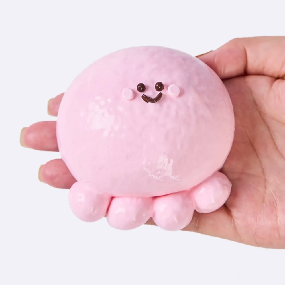 Pink Octopus Taba Squishy — photo 3