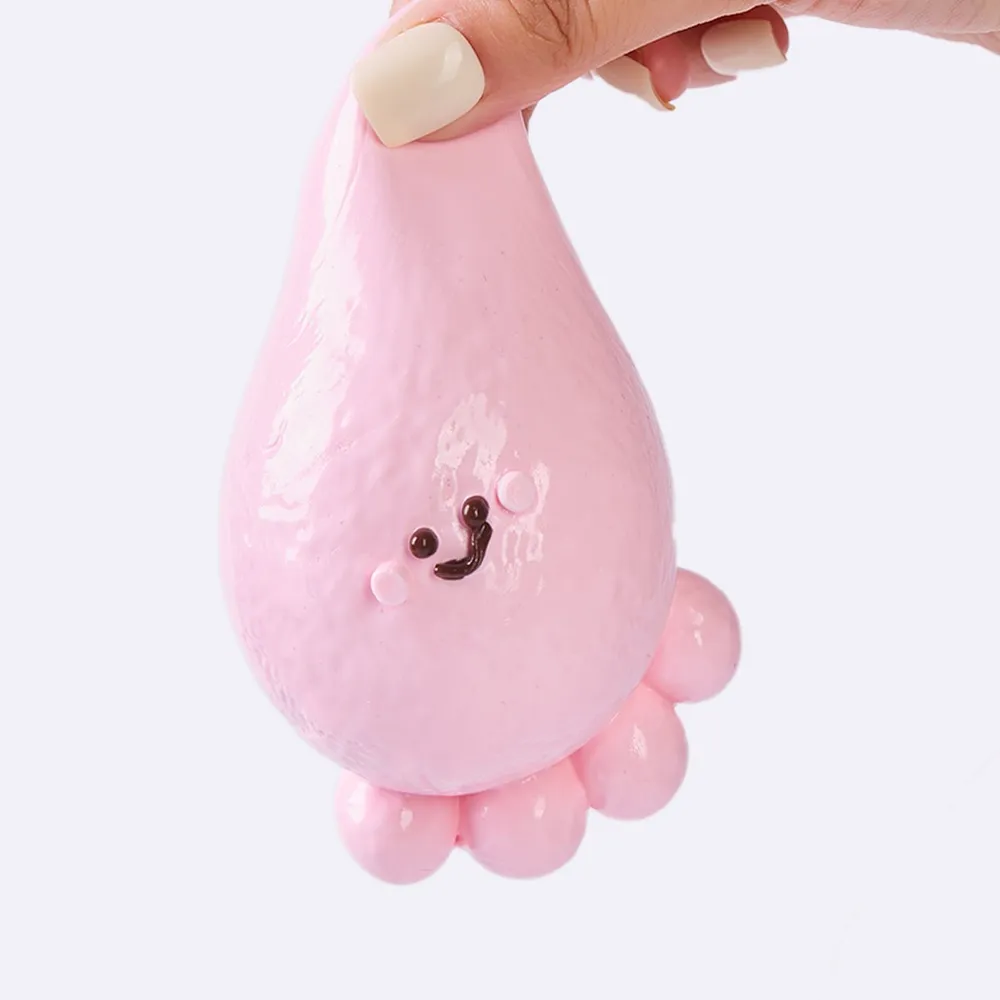 Pink Octopus Taba Squishy — photo 4