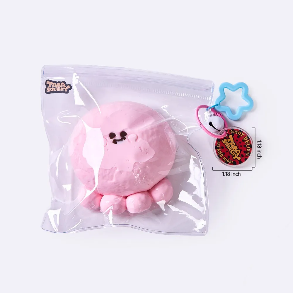 Pink Octopus Taba Squishy — photo 6