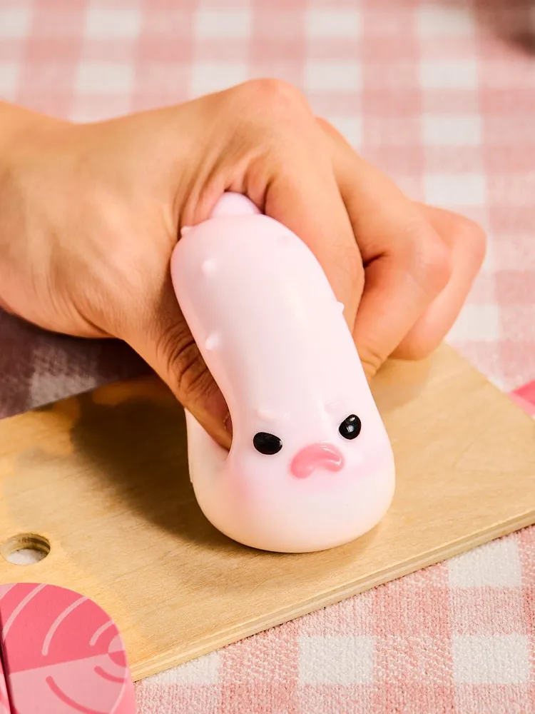 Pink Pufferfish Taba Squishy — photo 2