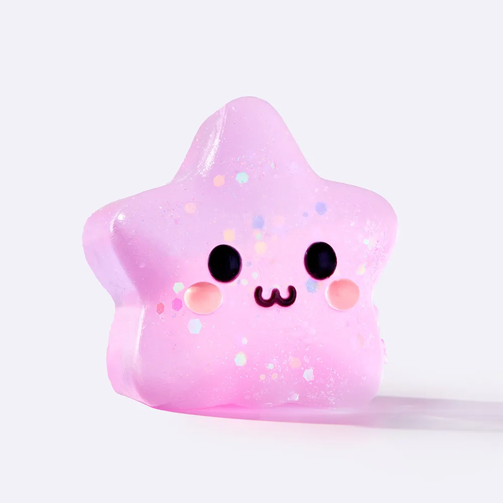 Pink Sassy Star Taba Squishy