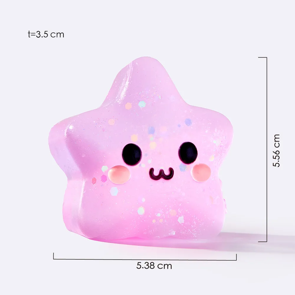 Pink Sassy Star Taba Squishy — photo 2