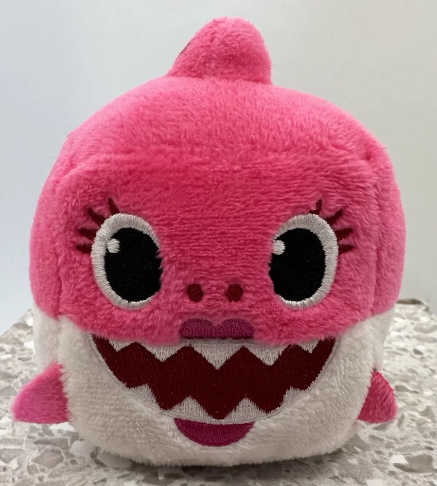 Pink Shark Cube Taba Squishy — photo 2