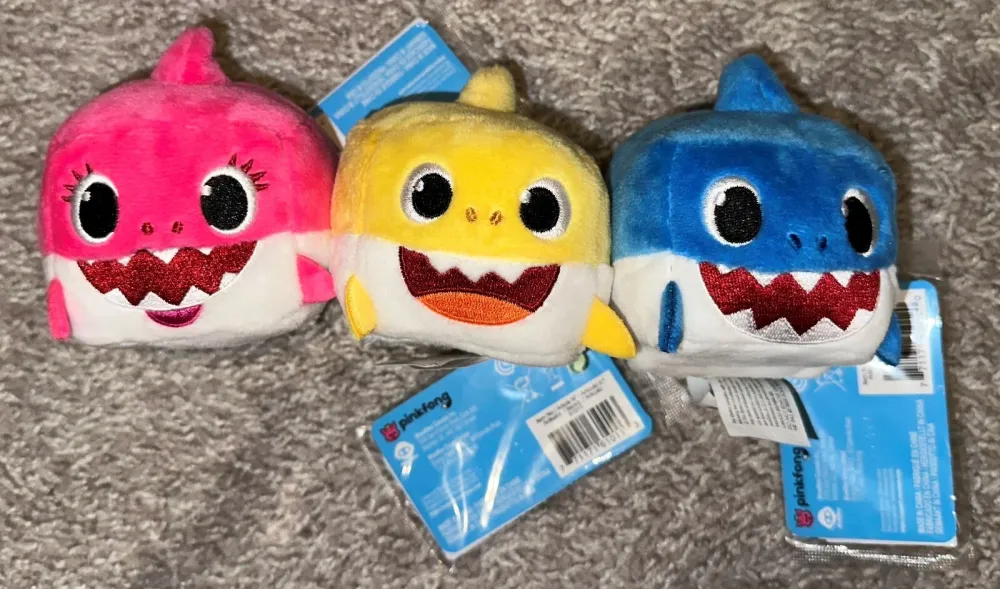 Pink Shark Cube Taba Squishy — photo 6