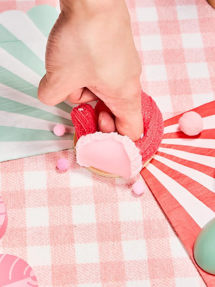 Pink Woolen Glove Taba Squishy — photo 4
