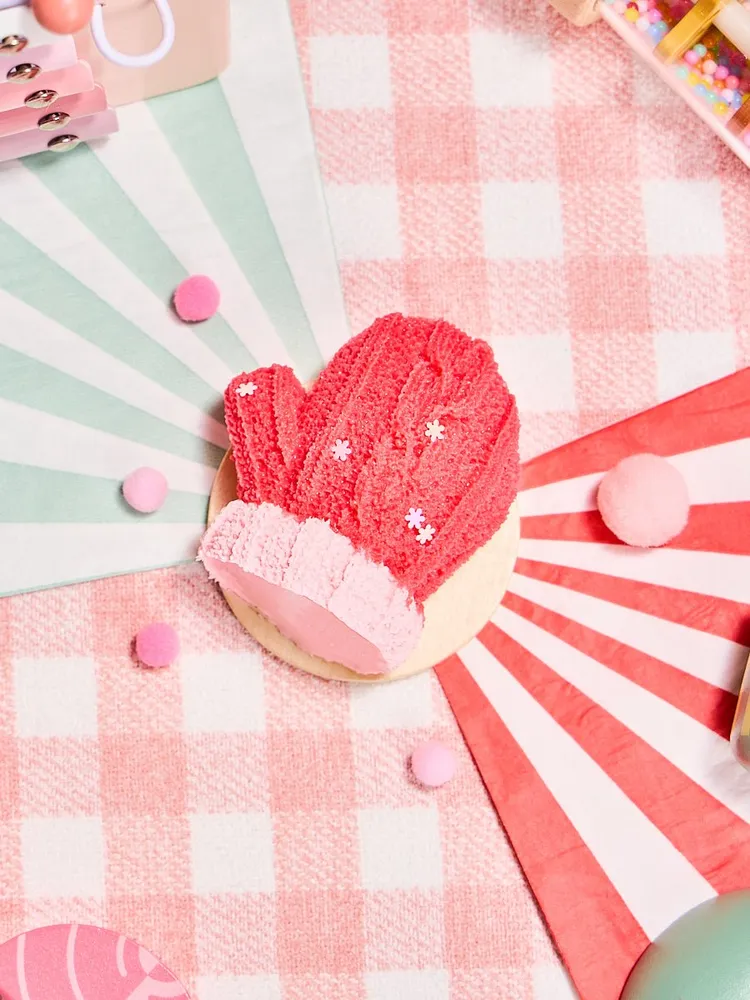 Pink Woolen Glove Taba Squishy — photo 5