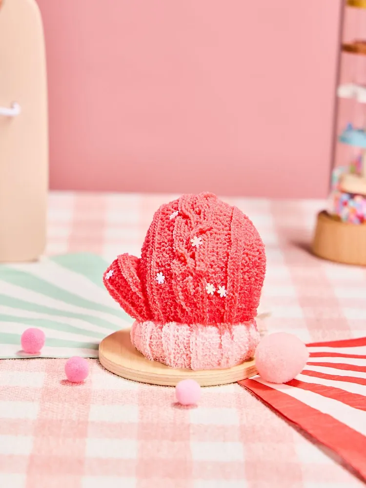 Pink Woolen Glove Taba Squishy — photo 6