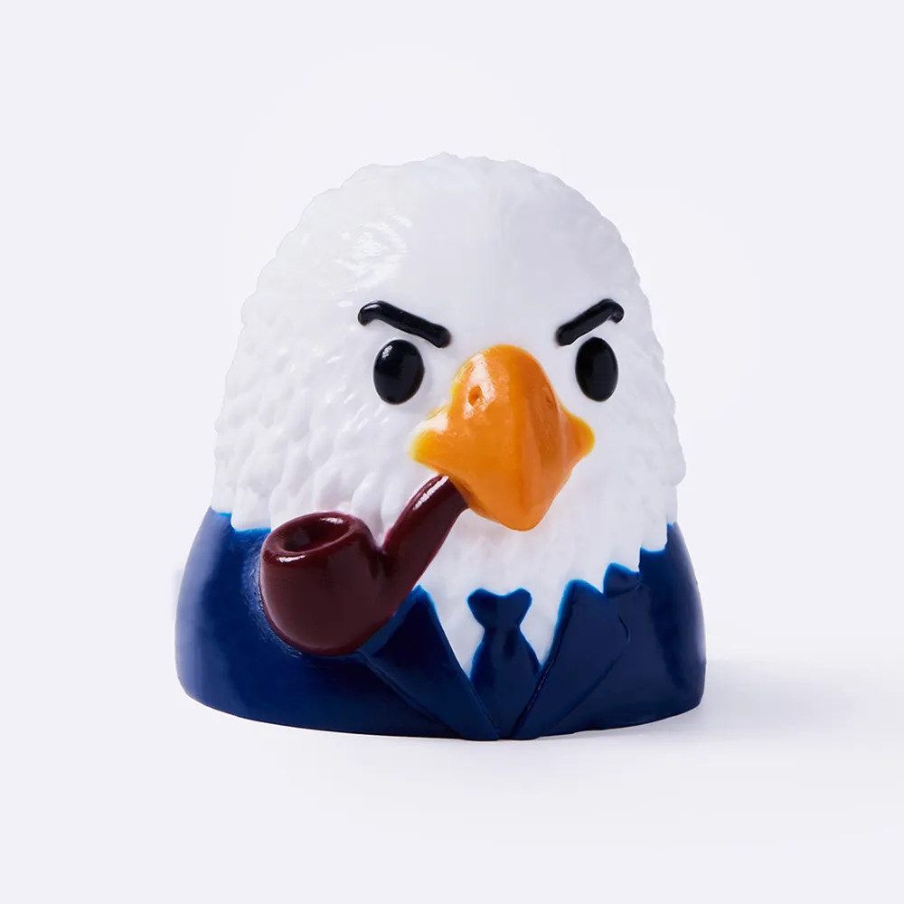 Pipe-Smoking Eagle Taba Squishy