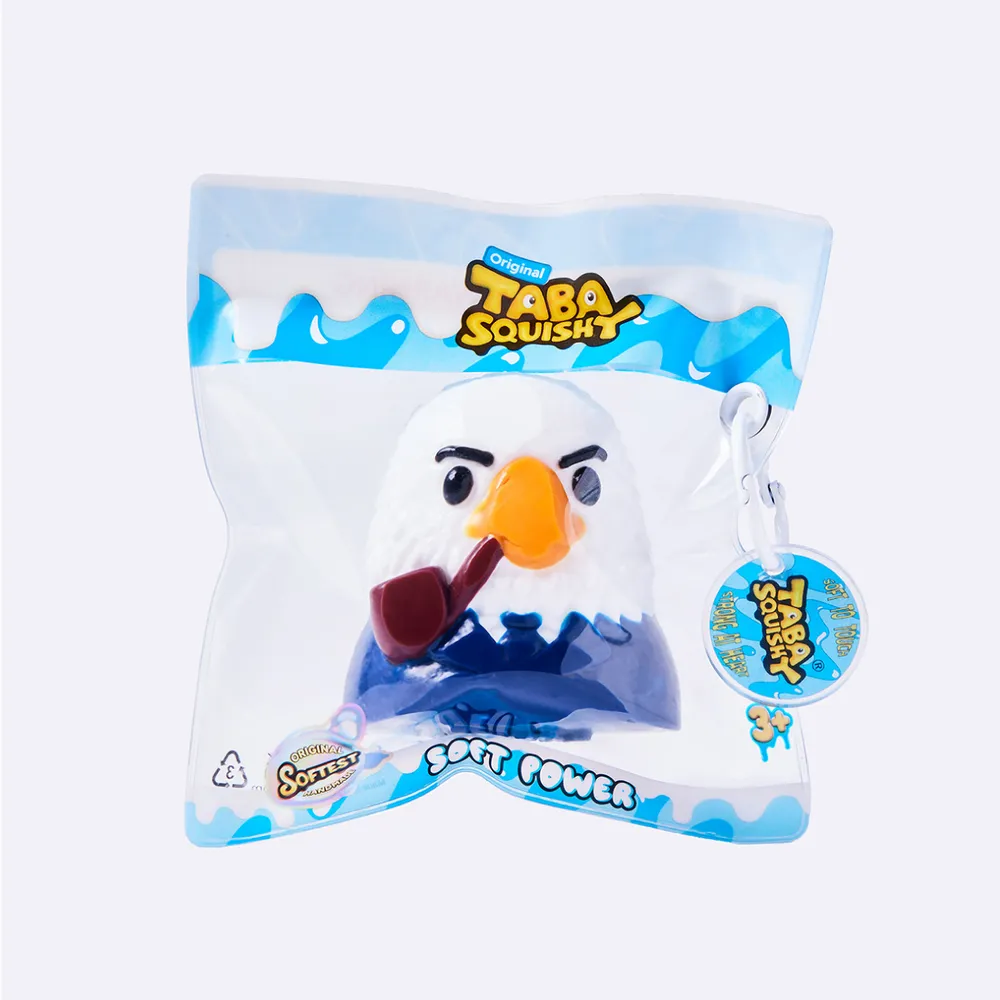 Pipe-Smoking Eagle Taba Squishy — photo 3
