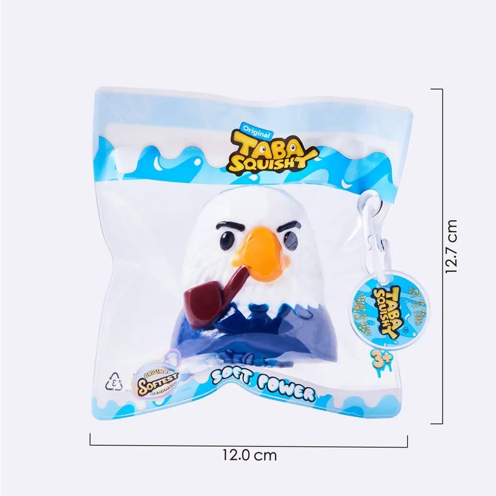 Pipe-Smoking Eagle Taba Squishy — photo 6