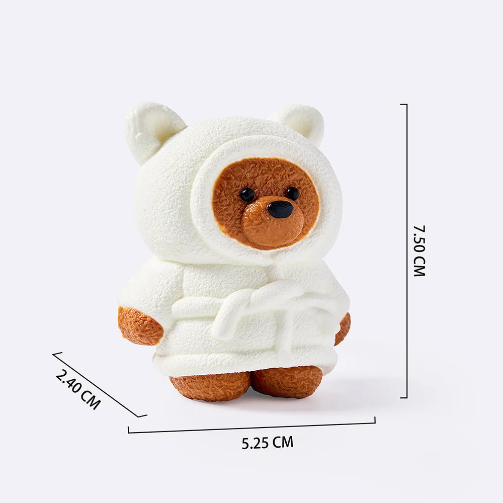 Plush Bathrobe Bear — photo 2