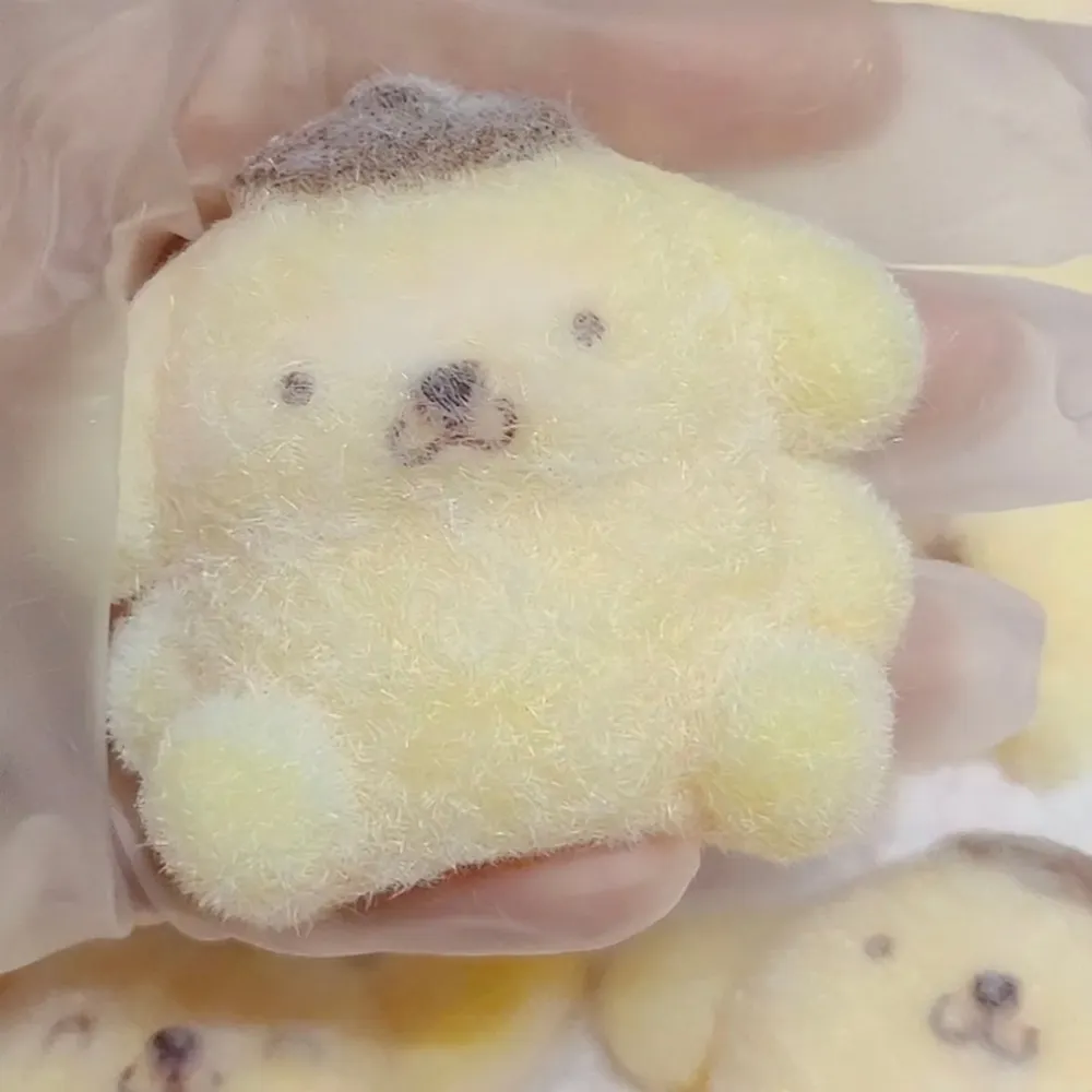 Pompompurin Keychain Squishy Stress Relief Toy — photo 2
