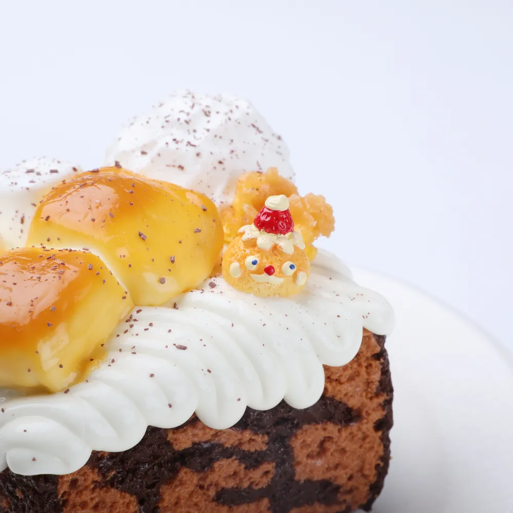 【Premium Handmade】【CT295】Marble Chocolate Pudding Cake Squishy Toy — photo 6