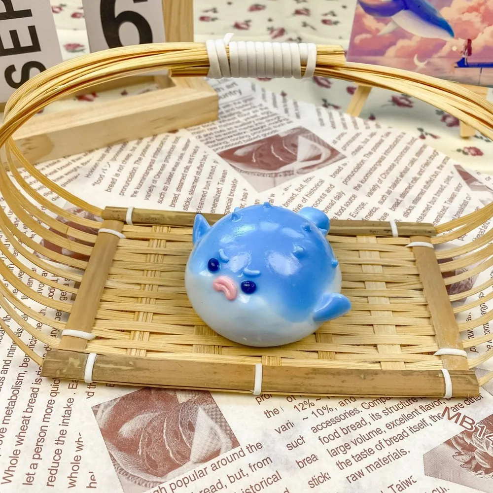 Puffer Fish Squishy Stress Relief Decompression Toy — photo 2