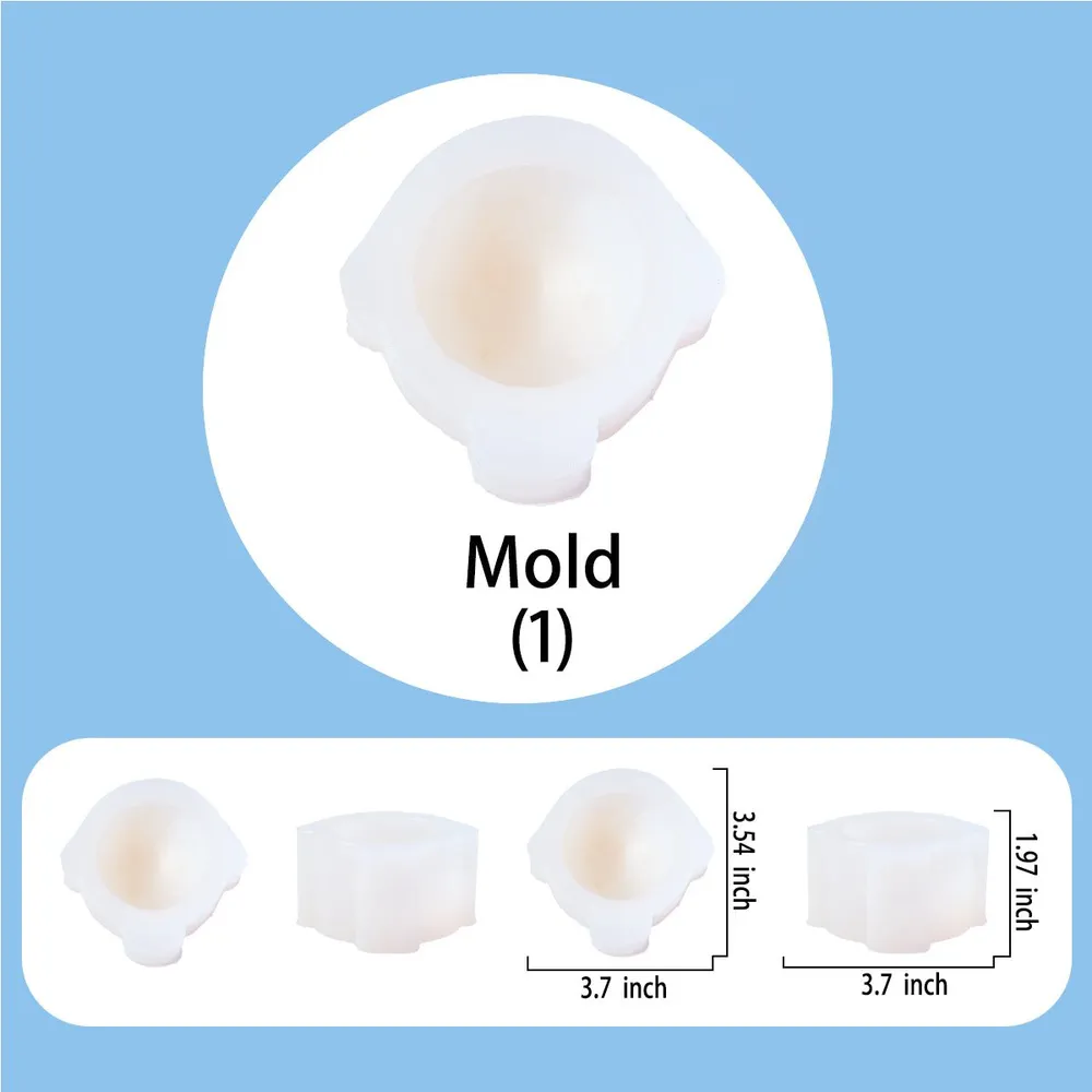 Pufferfish Taba Squishy DIY Mold Set — photo 2