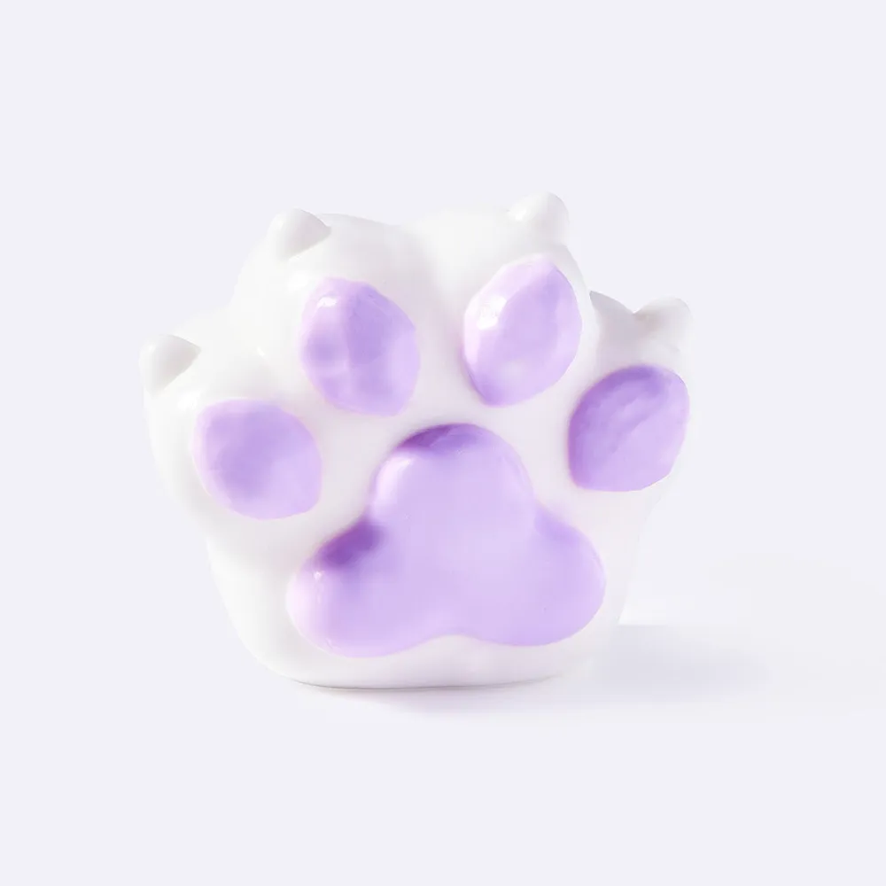 Purple Cat Paw with Claws