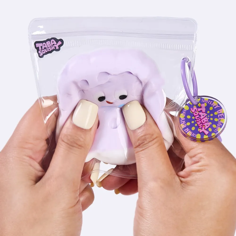 Purple Cute Monster Sandwich Cookie Taba Squishy — photo 5