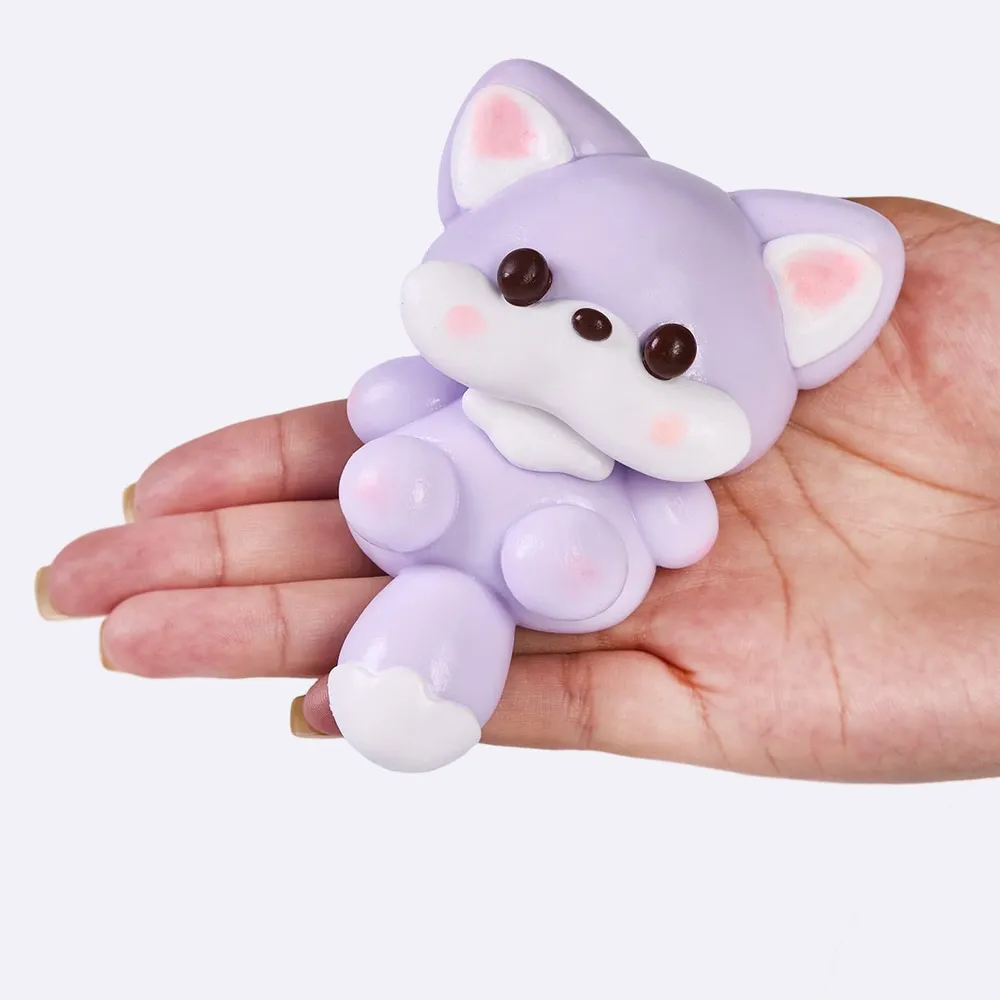 Purple Fox Taba Squishy — photo 4