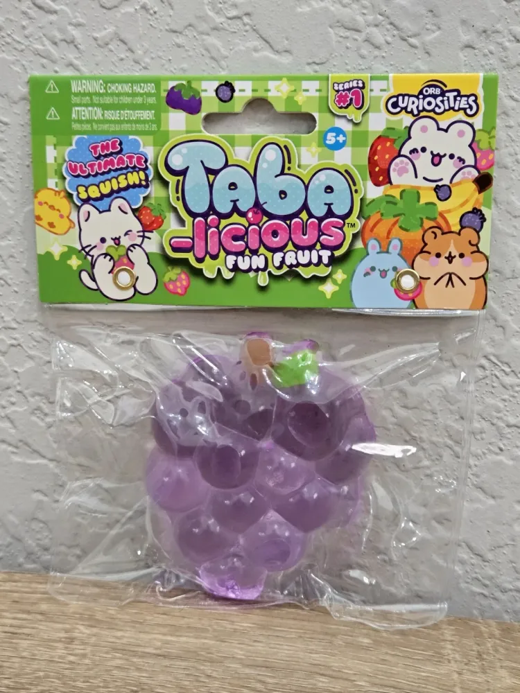 Purple Grape Taba Squishy