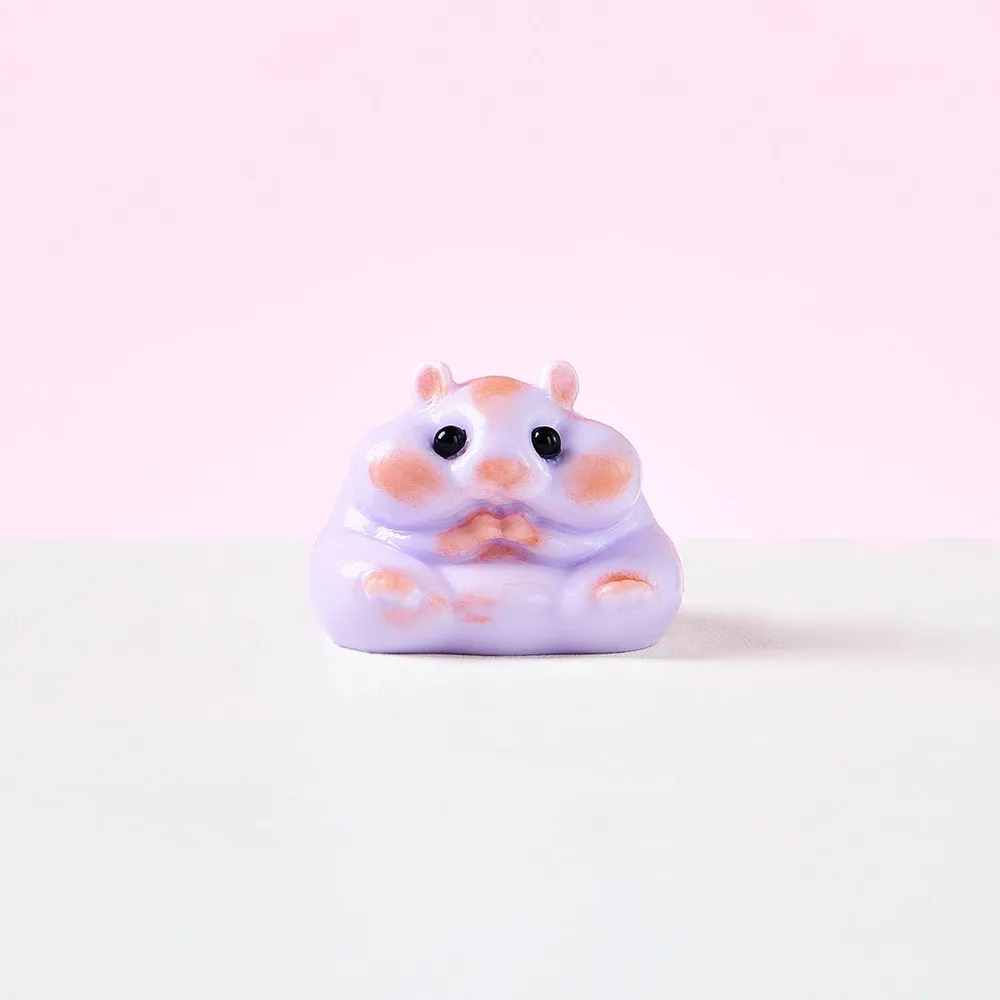 Purple Hamster Taba Squishy