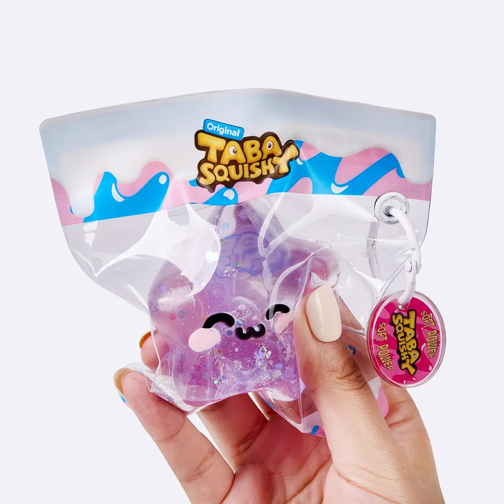 Purple Happy Star Taba Squishy — photo 5