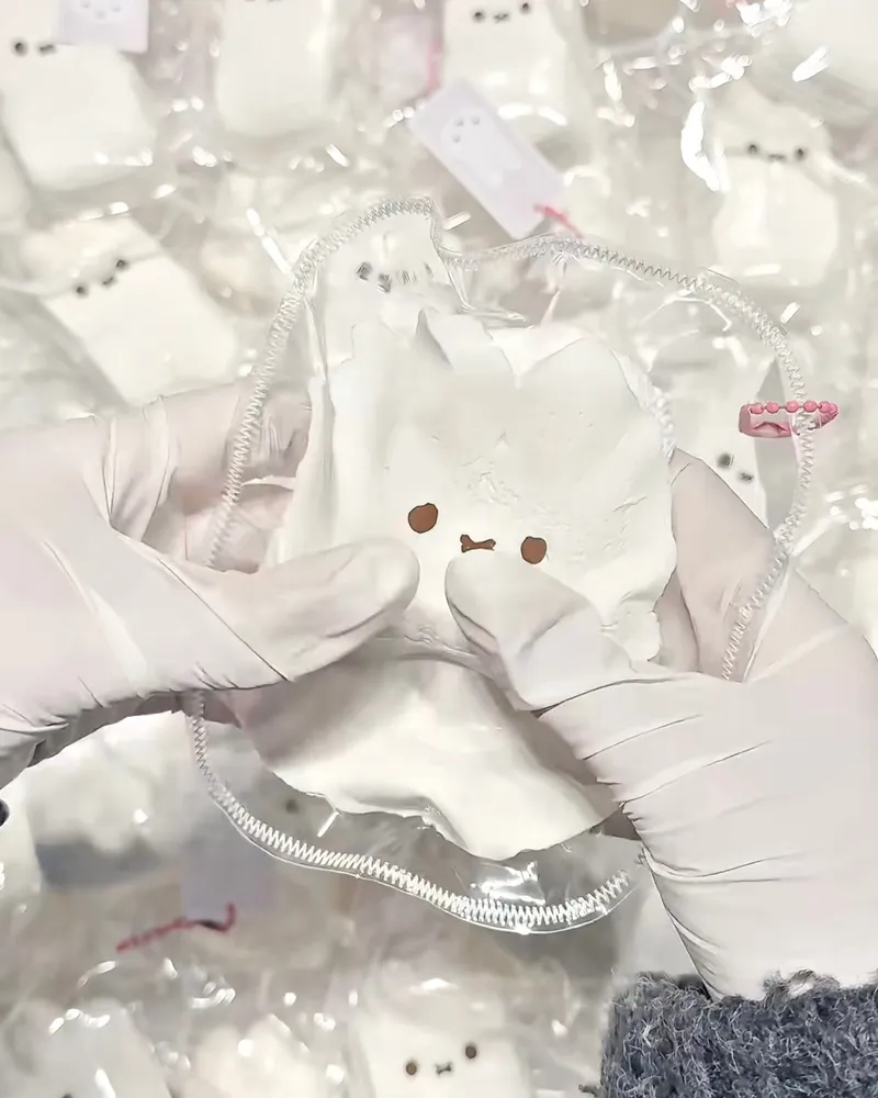 Rabbit Marshmallow Squishy Stress Relief Decompression Toy — photo 2