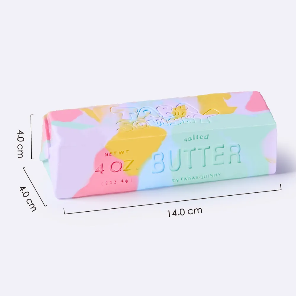 彩色长条黄油	Rainbow Butter Taba Squishy — photo 2