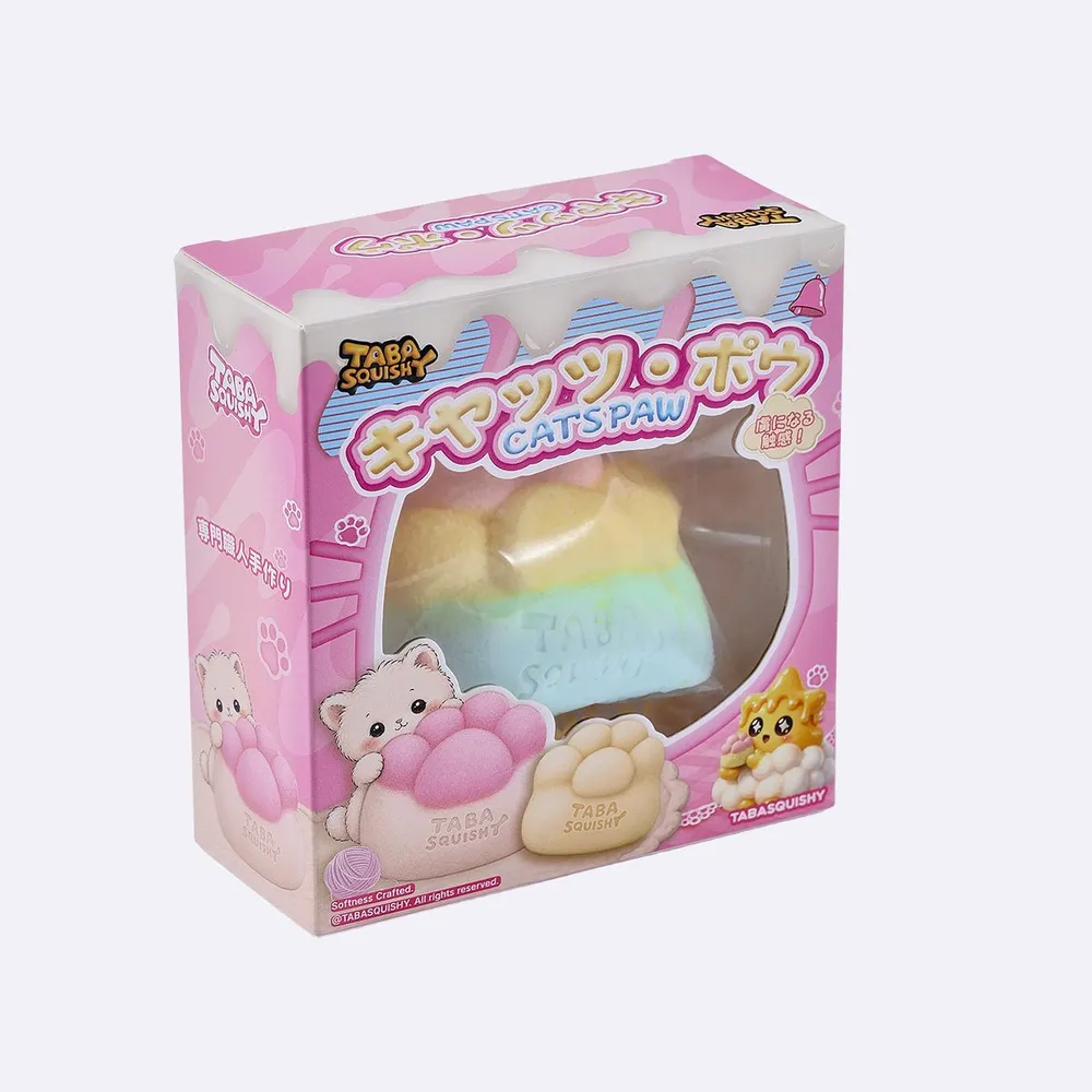 Rainbow Cat Paw Taba Squishy — photo 2