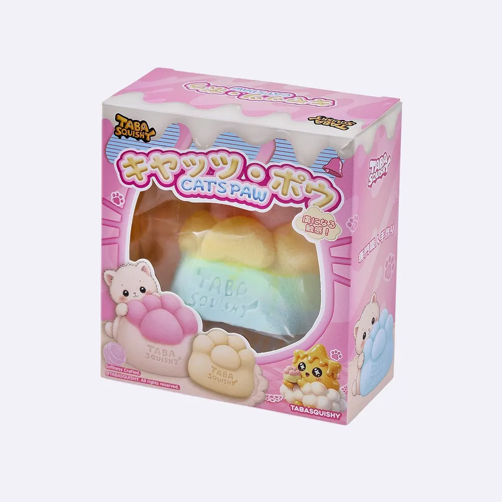 Rainbow Cat Paw Taba Squishy — photo 3