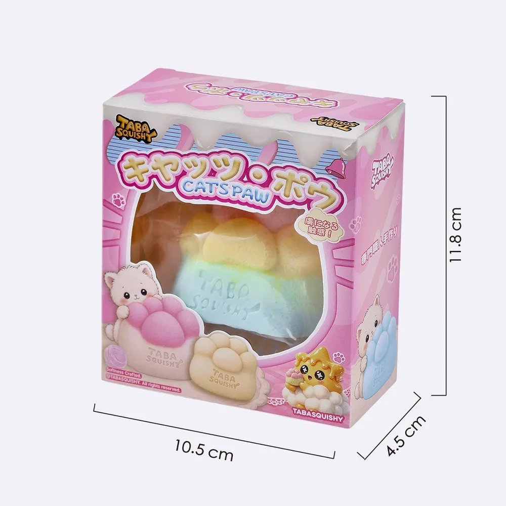 Rainbow Cat Paw Taba Squishy — photo 6