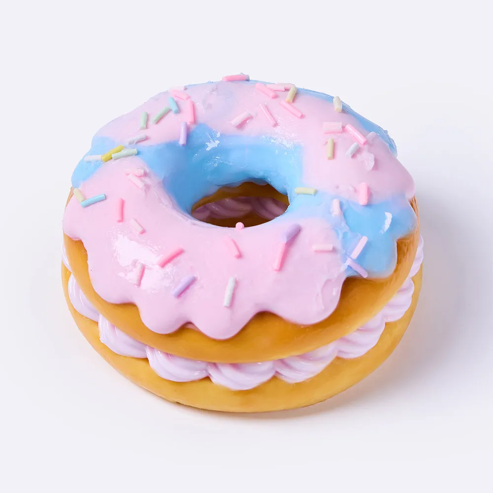 Rainbow Filled Donut Taba Squishy