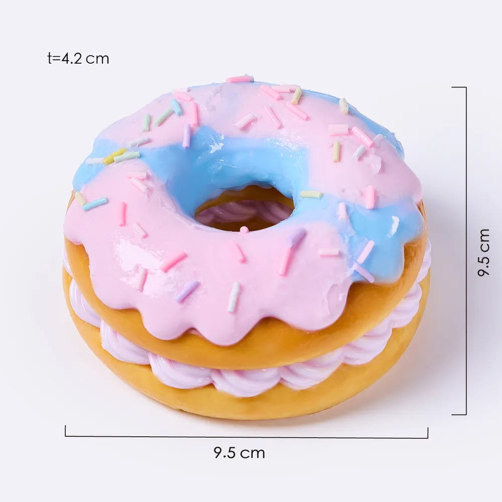 Rainbow Filled Donut Taba Squishy — photo 2