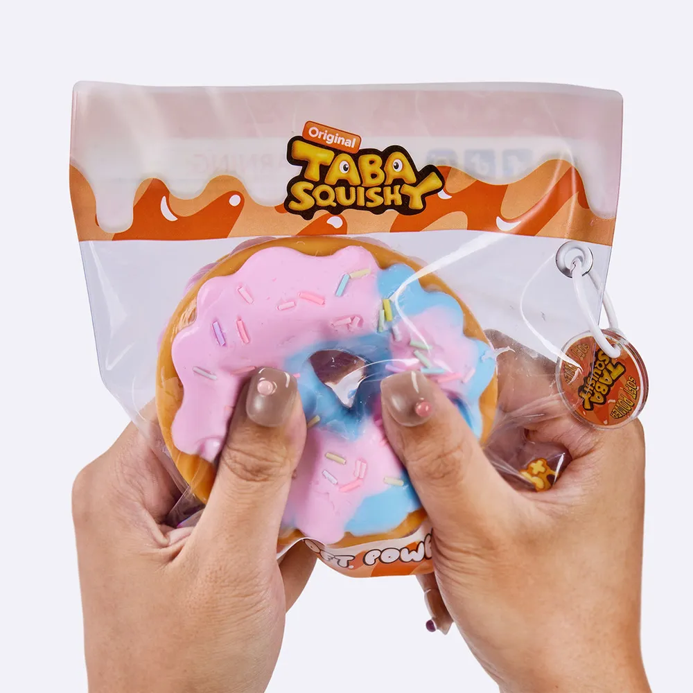Rainbow Filled Donut Taba Squishy — photo 4