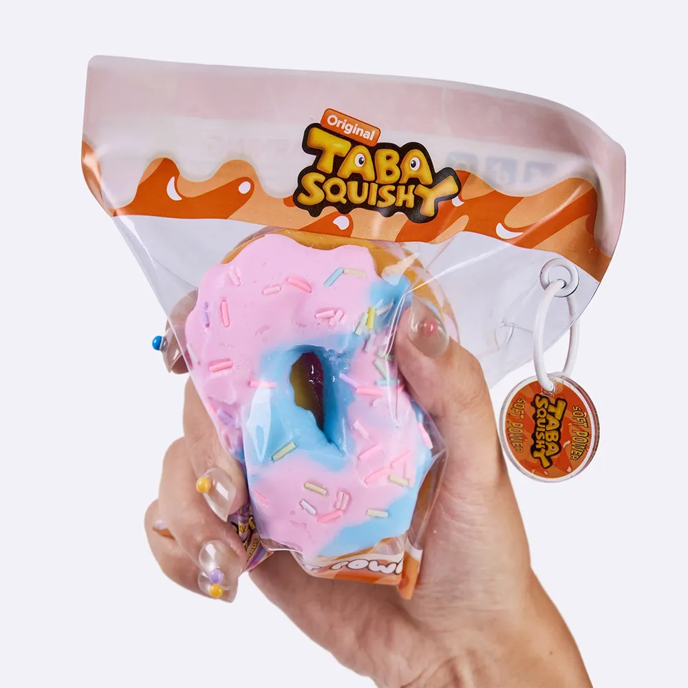 Rainbow Filled Donut Taba Squishy — photo 5